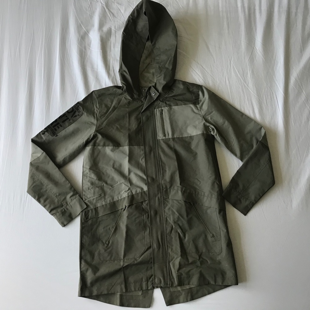 Epic Threads RainCoat | L | Olive Green